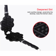 Heart Shape Non-stick Waffle Pan