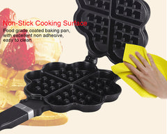Heart Shape Non-stick Waffle Pan