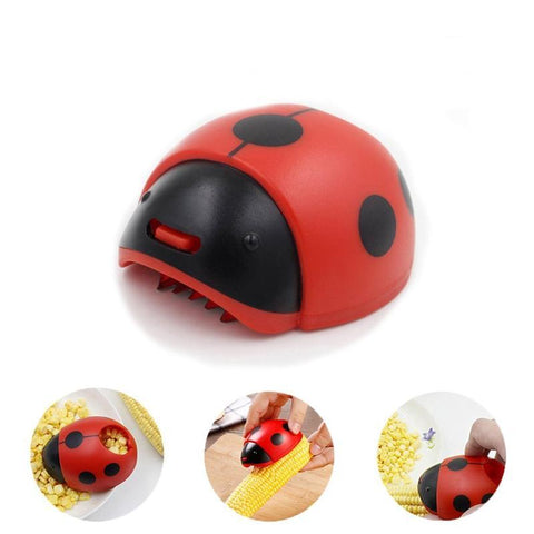 Ladybug Shape Corn Stripper