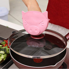 Heat Resistant Pink Pig Mitt