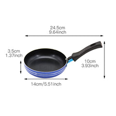 Blue Skillets Coating Non-Stick Pan